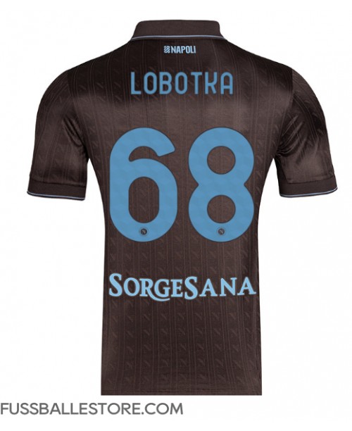 Günstige SSC Napoli Stanislav Lobotka #68 3rd trikot 2025-26 Kurzarm Günstige SSC Napoli Stanislav Lobotka #68 3rd trikot 2025-26 Kurzarm